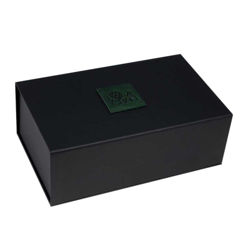 Зелена шкіряна маска кішечки LOVECRAFT, акцент на якість матеріалів