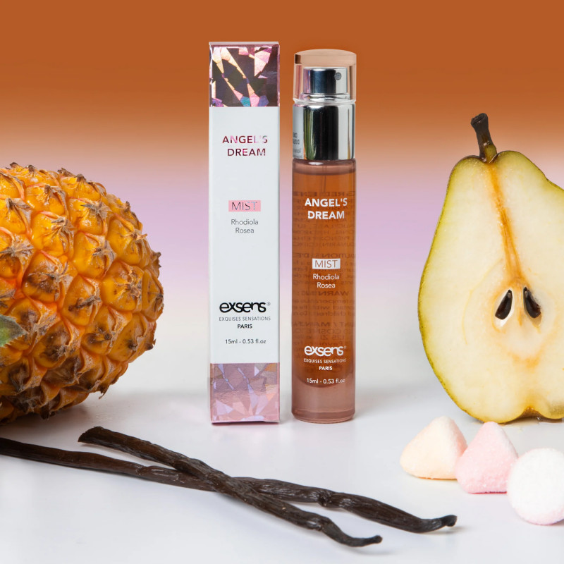 Exsens Angels Dream 15 мл: стимулятор ендорфінів, вид зверху на пляшечку