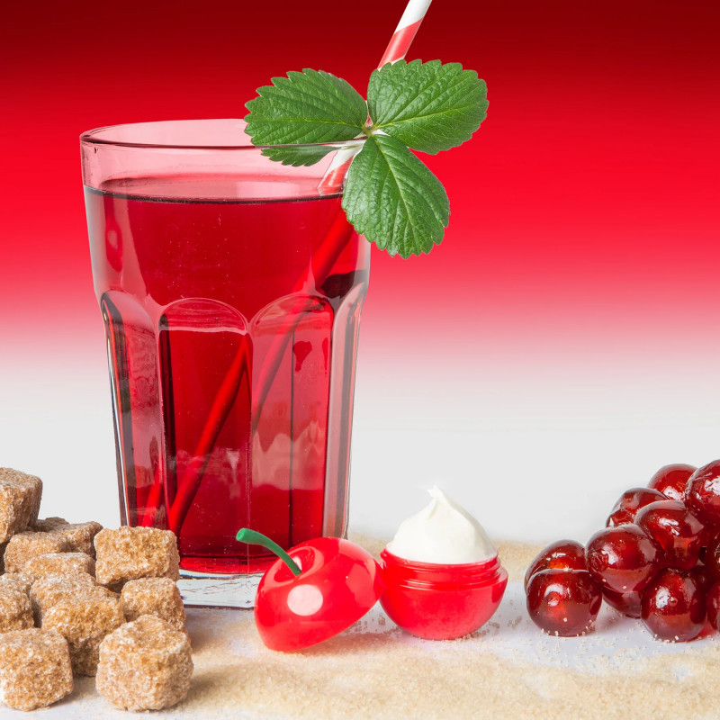 Їстівний збуджувальний крем Exsens Crazy Love Cherry – фото як елемент інтимної гри