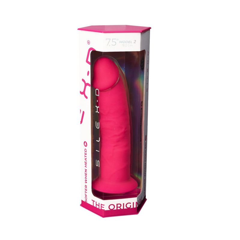 Фалоімітатор SilexD Henry Pink - порівняння розміру та діаметра (4.8 см)