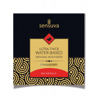 Пробник Sensuva Ultra-Thick Клубника на водной основе 6 мл