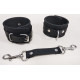 Упаковка наручників Feral Feelings Hand Restraints, чорна шкіра, текстура