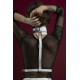 Текстура натуральної білої шкіри портупеї Feral Feelings Harness Top