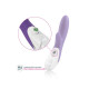 Насадка вібратора-кролика Mystim Danny Divido Purple, детальна текстура