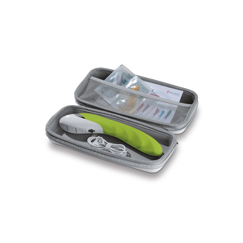 Вібратор Mystim Sassy Simon Green: деталі задньої частини