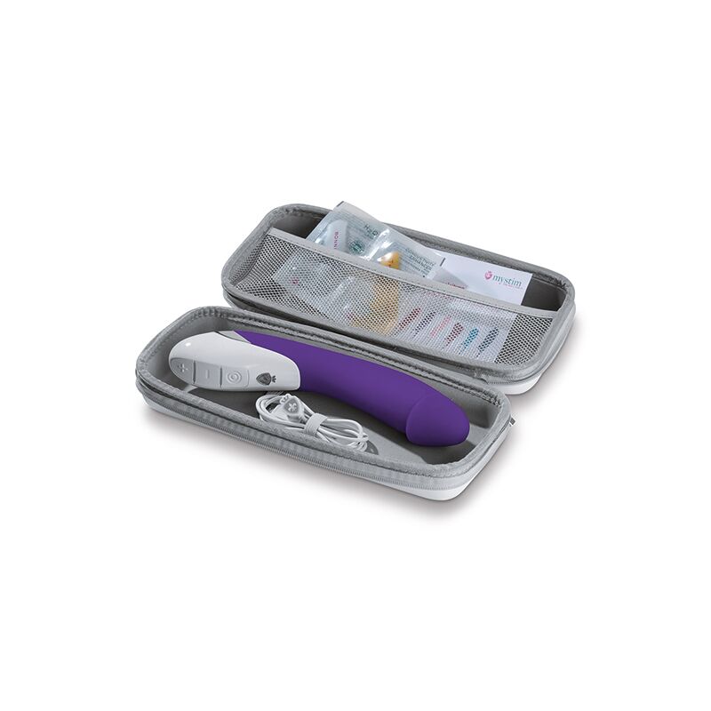 Вібратор Mystim Terrific Truman Purple - демонстрація різних режимів роботи