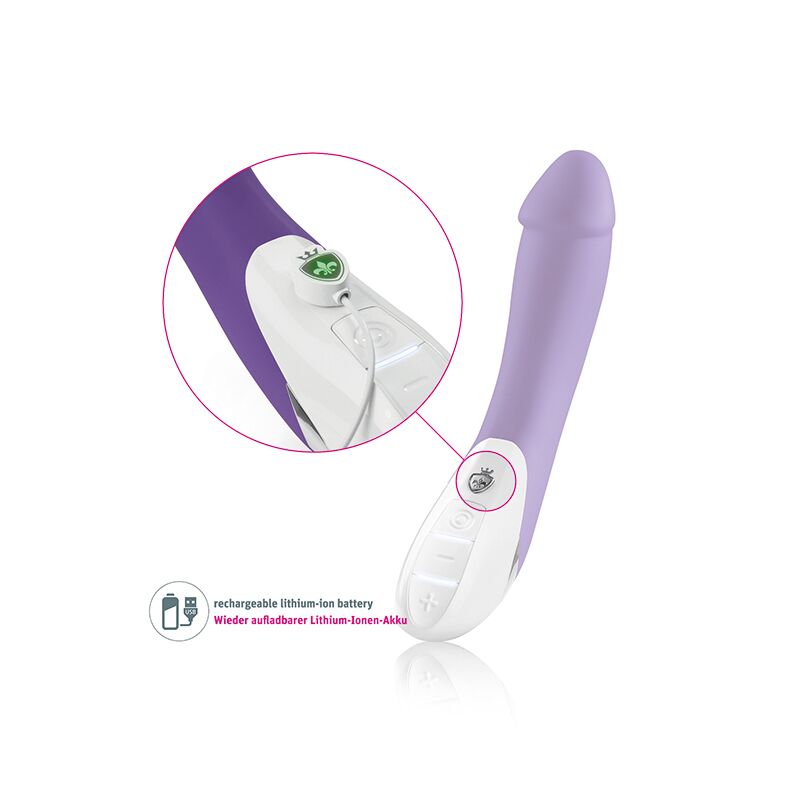 Вібратор Mystim Terrific Truman Purple - матеріал, текстура та деталізація