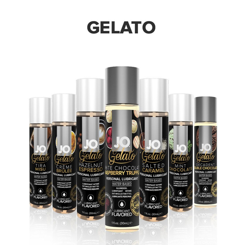 JO GELATO White Chocolate Raspberry 120 мл: детальне фото змазки на водній основі