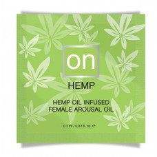 Пробник збуджувального масла Sensuva ON for Her Hemp Arousal Oil (0,5 мл) — Keks-Hub