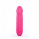 Вібратор Dorcel Real Vibration S Magenta 2.0, детальний вигляд збоку, акцент на вигнутій формі для точки G