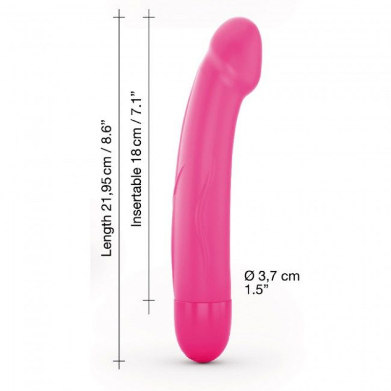 Упаковка вібратора Dorcel Real Vibration M Magenta 2.0 - елегантний дизайн, інформація про бренд Dorcel та модель
