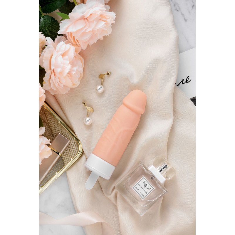 Вібратор KISSTOY Mr.Ted: вигляд ззаду, що демонструє його форму