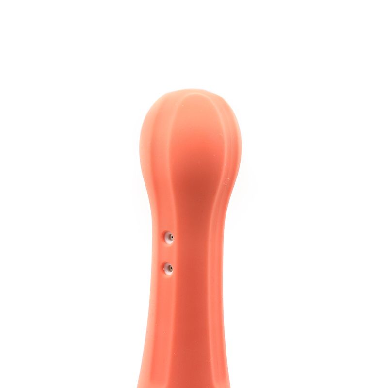 Автоматичний анальний душ KISTOY Bowling 350 мл, білий, вид збоку