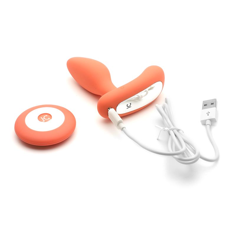 Вібропробка KISSTOY Gordon Orange 2-в-1, нижня частина