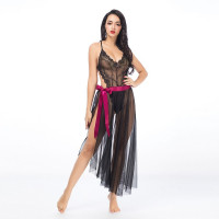 Полупрозрачный комплект боди с юбкой One Size JSY