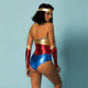 Еротичний костюм Wonder Woman JSY One Size - детальний вигляд збоку