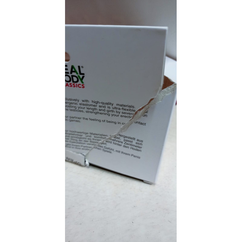 Real Extender HUGY: вигляд насадки збоку, демонстрація форми та розмірів