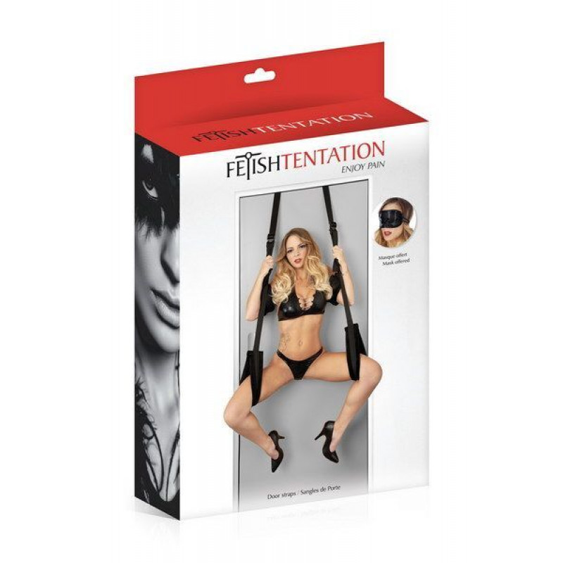 Текстура ременів секс-гойдалки Fetish Tentation Door Straps: якість та комфорт