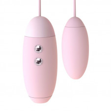 Вакуумний стимулятор KISSTOY Miss VV з віброяйцем 2-в-1 Рожевий