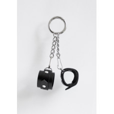 Брелок Наручники Чорний Feral Feelings — Keks-Hub