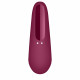 Satisfyer Curvy 1+ Rose Red, вид збоку, демонстрація форми