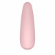 Вакуумний стимулятор Satisfyer Curvy 2+ Pink: текстура силіконового матеріалу