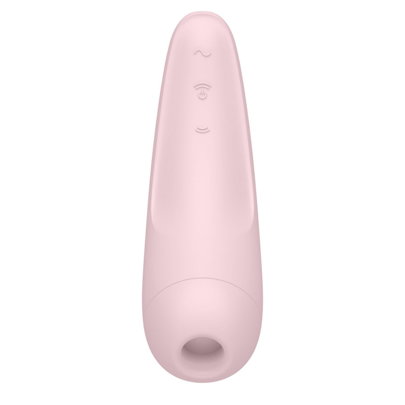 Упаковка Satisfyer Curvy 2+ Pink: стильний дизайн та інформація про продукт