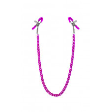 Затискачі для сосків з ланцюжком Feral Feelings Classic, рожевий — Keks-Hub