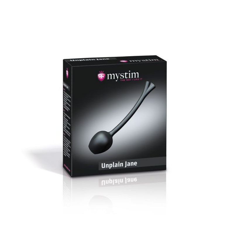 Текстура поверхні вагінальних кульок Mystim Unplain Jane, приємна на дотик