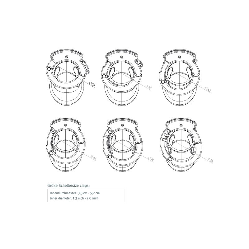 Клітка для члена Mystim Pubic Enemy No 1 - Gold Edition, деталі кріплення, регульований розмір