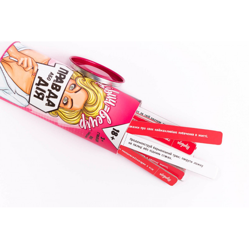 Упаковка еротичної гри Правда або Дія FunGamesShop - стильна та дискретна