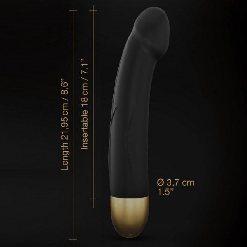 Вібратор Dorcel Real Vibration M Gold 2.0, зарядний пристрій, комплектація