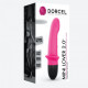 Текстура силікону вібратора Dorcel Mini Lover Magenta 2.0, приємна на дотик