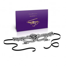 Ажурна маска на обличчя RIANNE S - Masque III зі стрічками-завязками — Keks-Hub