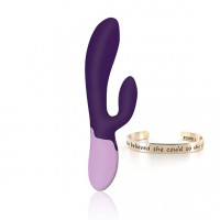 Вибратор-кролик Rianne S Xena Purple/Lilac, 10 режимов, медицинский силикон