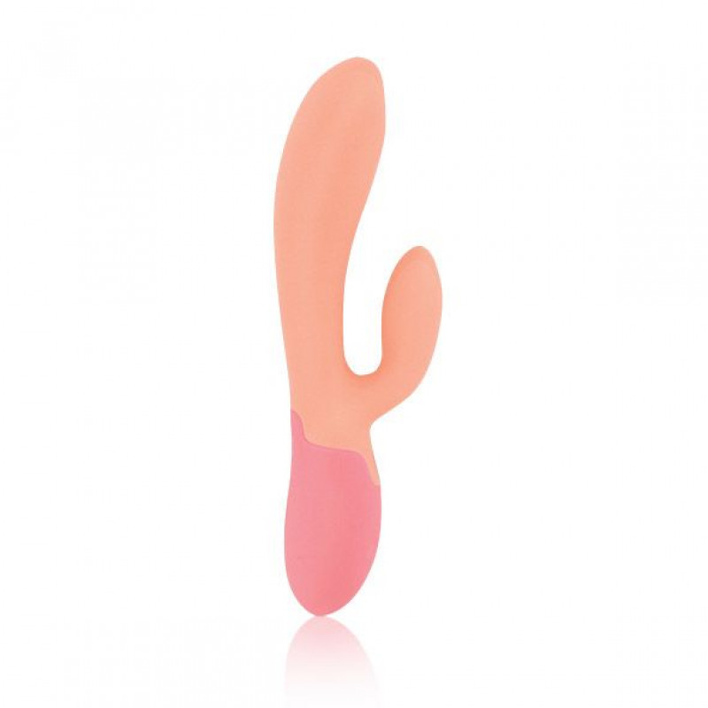 Вібратор-кролик RIANNE S Xena Peach/Coral - вигляд збоку