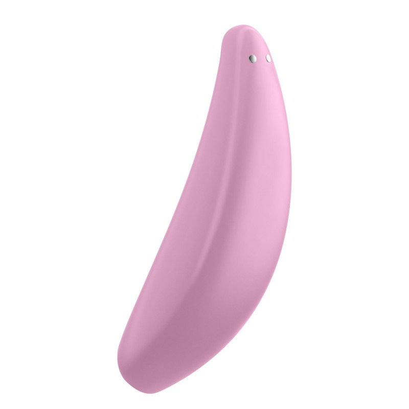 Satisfyer Curvy 3+ вакуумний стимулятор, деталі керування та кнопки