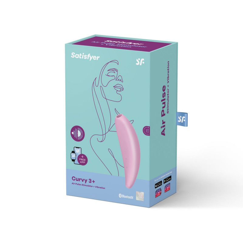 Вигляд Satisfyer Curvy 3+ в упаковці, готовність до подарунка