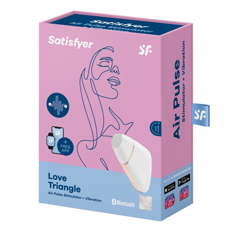 Satisfyer Love Triangle White: аксесуари в комплекті, зарядний пристрій та інструкція
