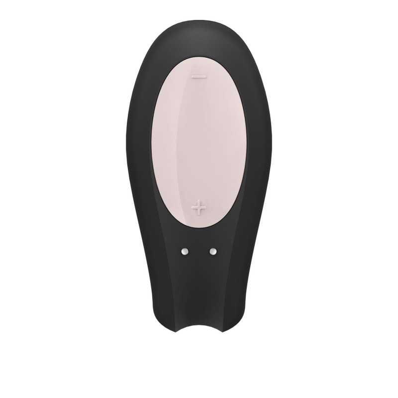 Упаковка смарт-вібратора Satisfyer Double Joy Black, брендована коробка