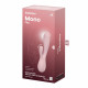 Текстура силікону Satisfyer Mono Flex Mauve: гладка та приємна на дотик