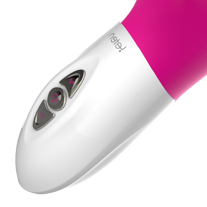 Упаковка пульсатора-кролика Leten Vibrator Exciting рожевого, що підкреслює стильний дизайн бренду Leten