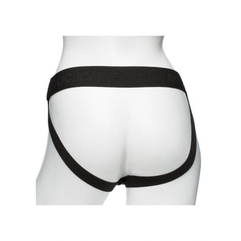 Страпон унісекс Doc Johnson Body Extensions - BE Daring, порожня насадка, гнучкий