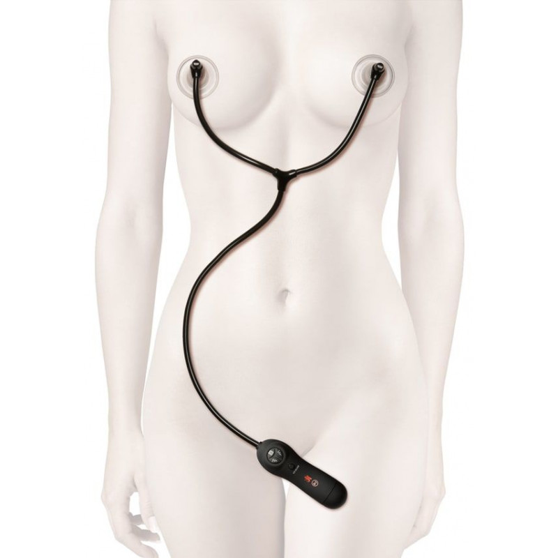 Текстура силіконової насадки автоматичної помпи Doc Johnson Kink - Swell, м'яка та приємна на дотик