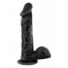 Фалоімітатор Real Body Real Bruce Black TPE 4,2 см — Keks-Hub