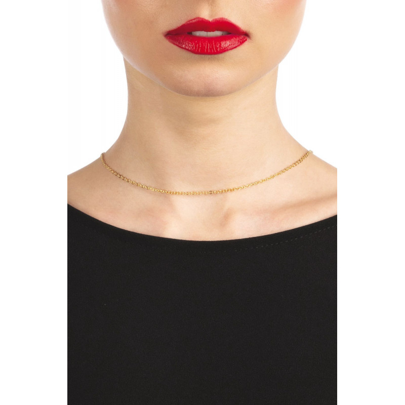 Розкішна упаковка для кольє на спину Bijoux Pour Toi - Julie Gold, що підкреслює його ексклюзивність та якість, разом із текстурою матеріалу.