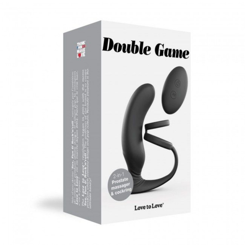 Пульт дистанційного керування для вібромасажера простати Love To Love Double Game