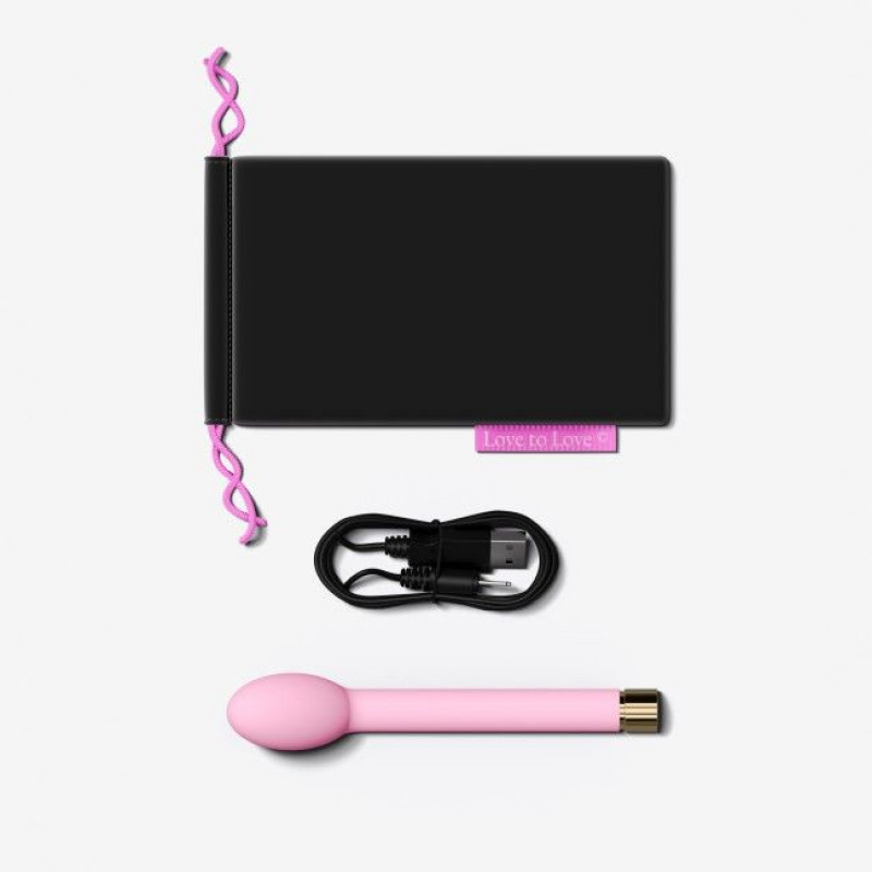 Рожевий вібратор Love To Love O.M.G. Rose – демонстрація розміру та ергономіки