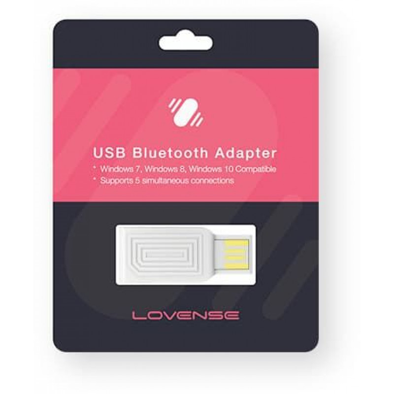 Адаптер Bluetooth USB Lovense, вид збоку, компактний дизайн