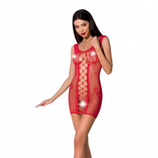 Відверта сукня-сітка Passion BS073 red — Keks-Hub